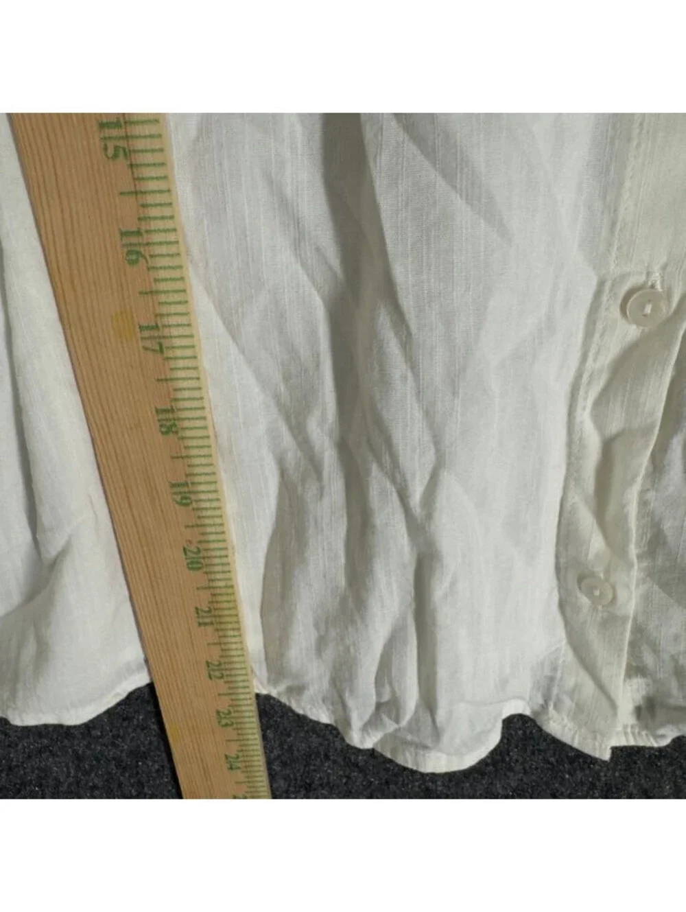 Old Navy Top Women M Medium White Button Up Sleeveless Wide Strap Cotton Casual